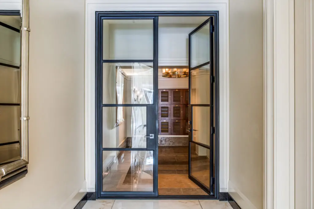 An elevator opens directly into 2555 N Pearl Street, #2200. (Photo by Shoot2Sell for Douglas Elliman)