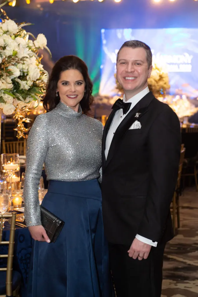 Ann & Jonathan Ayre at the Houston Symphony Ball at the Post Oak Hotel. (Photo by Wilson Parish)