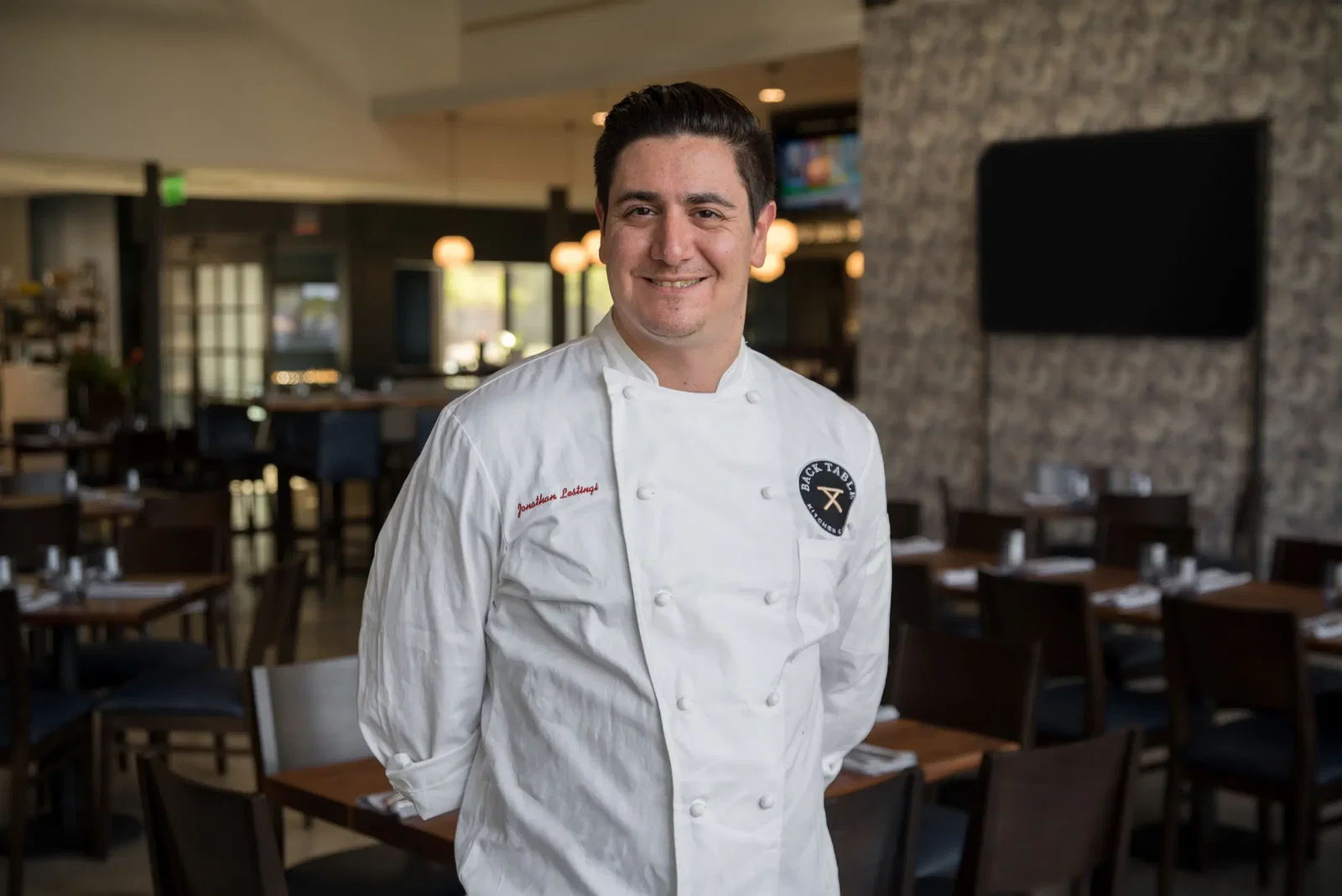 Chef Jonathan Lestingi of Back Table Kitchen and Bar