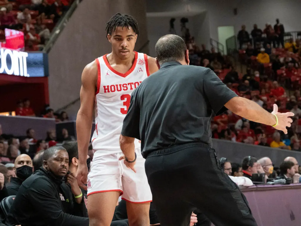 Ramon Walker is getting plenty of hands on teaching from Kelvin Sampson.  (Photo by F. Carter Smith)