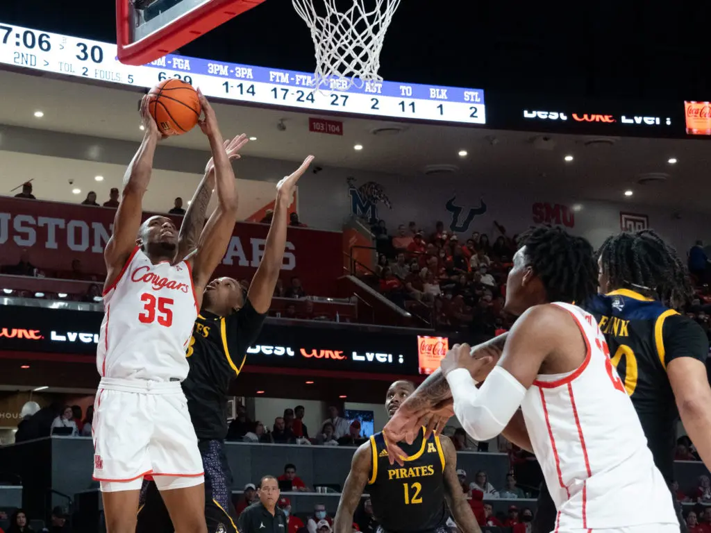 Fabian White Jr. is the leader of this surprising Houston team. (Photo by F. Carter Smith)