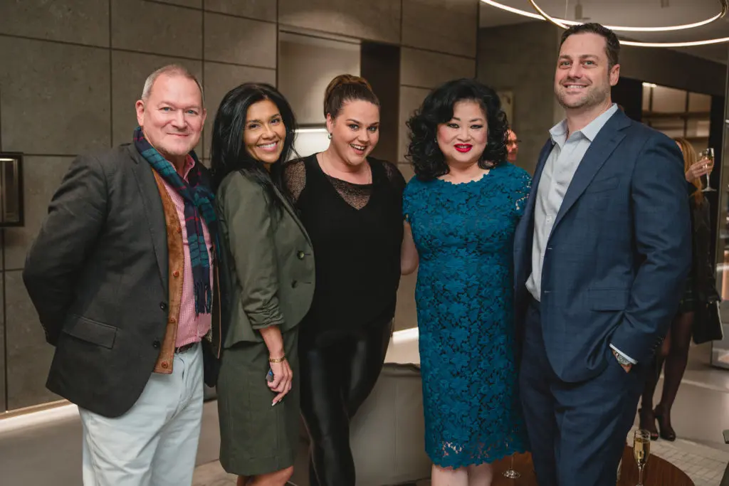 Laurence Cartledge, Rita Palacios, Melody Faircloth, Gigi Huang, Dustan Gawthorp
 (Photo by Johnny Than )
