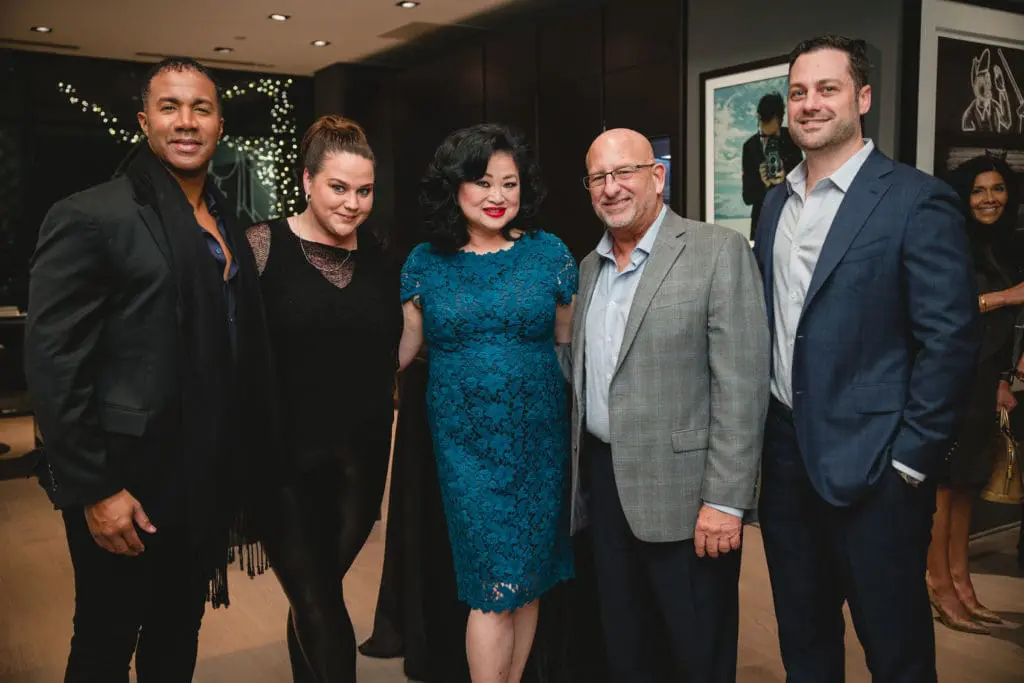 Chris Ferguson, Melody Faircloth, Gigi Huang, Brian Brewer, Dustan Gawthorp
 (Photo by Johnny Than )