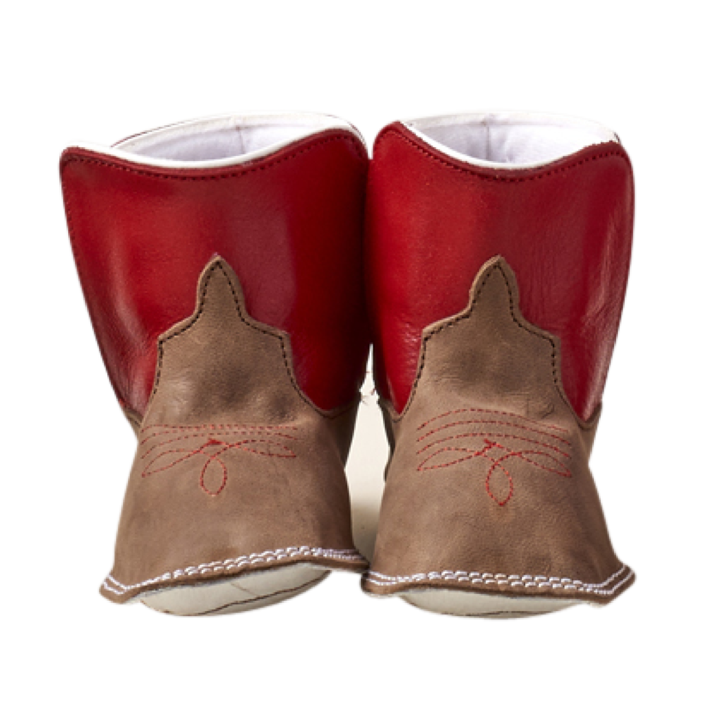 Miron Crosby Baby Booties, $55