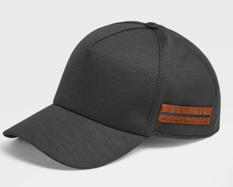 ZEGNA Black Techmerino Wool Baseball Cap, $395