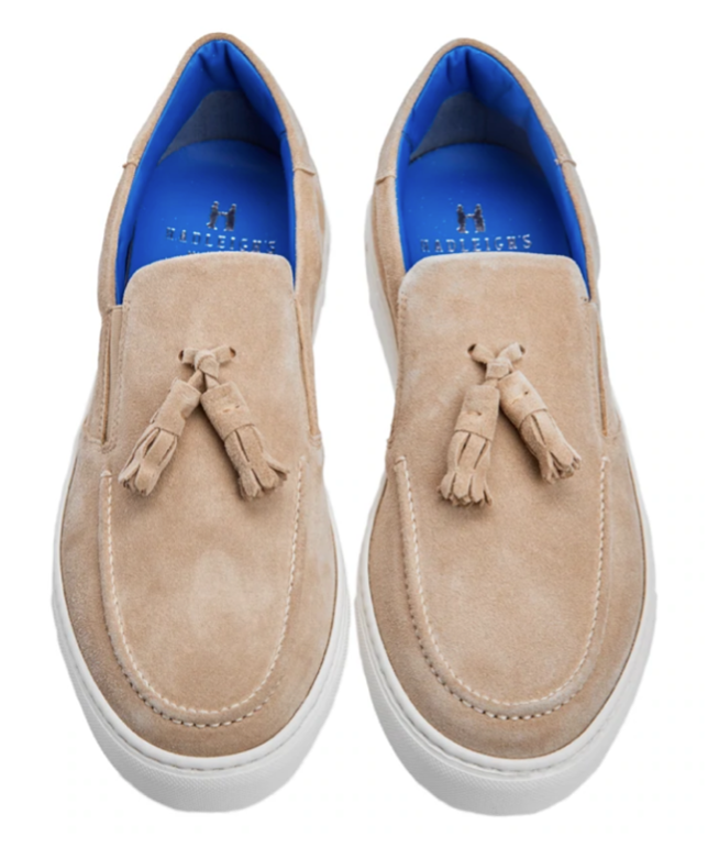 Hadleigh's Hawk Sneaker in Sand, $475