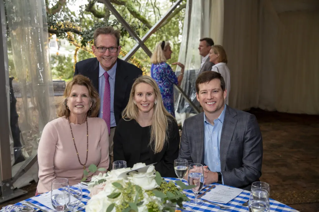 Libby & David Sims, Mary McNeely & David Sims (Photo by Jenny Antill Clifton)