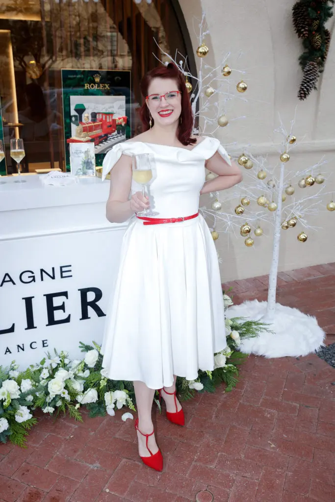 Champagne Lallier Brand Ambassador Madeleine Thompson (Photo by WJN Photo)