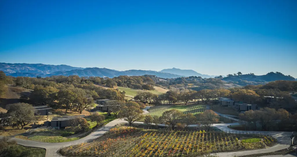 256 acres of the Montage Healdsburg property is the serene sanctuary perfect for soaking in the California Wine Country. (Photo by Christian Horan)