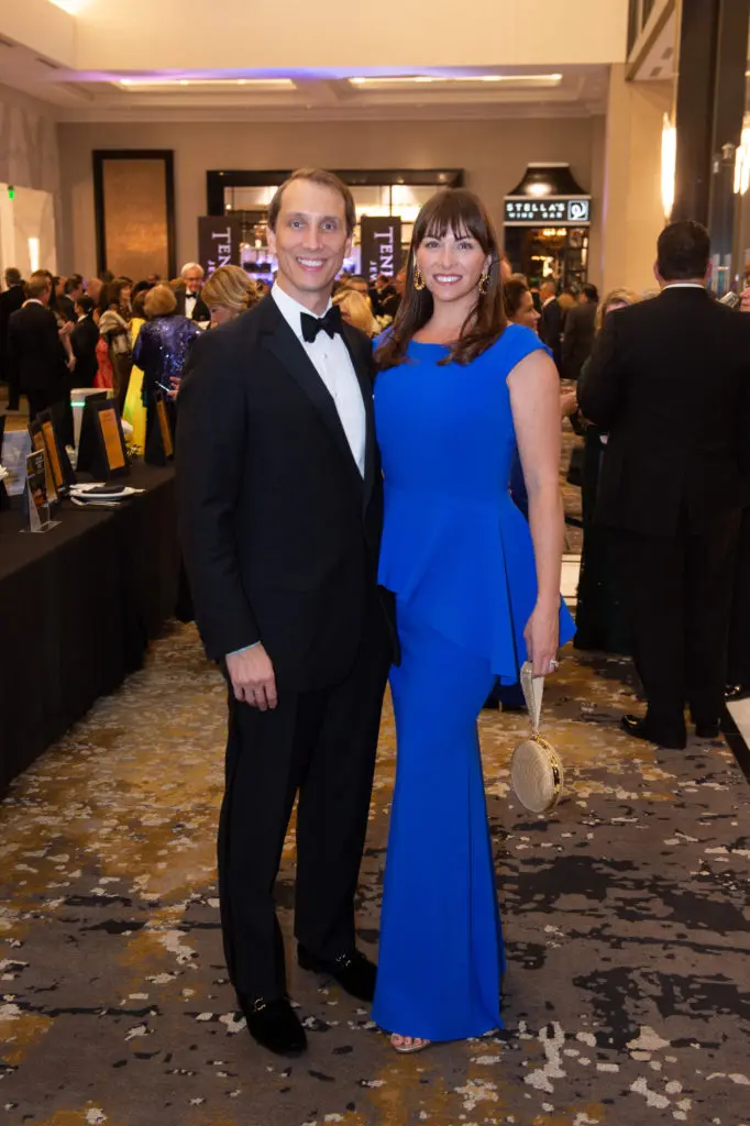 Nick & Beth Zdeblick at the Houston Symphony Ball held at the Post Oak Hotel. (Photo by Wilson Parish)