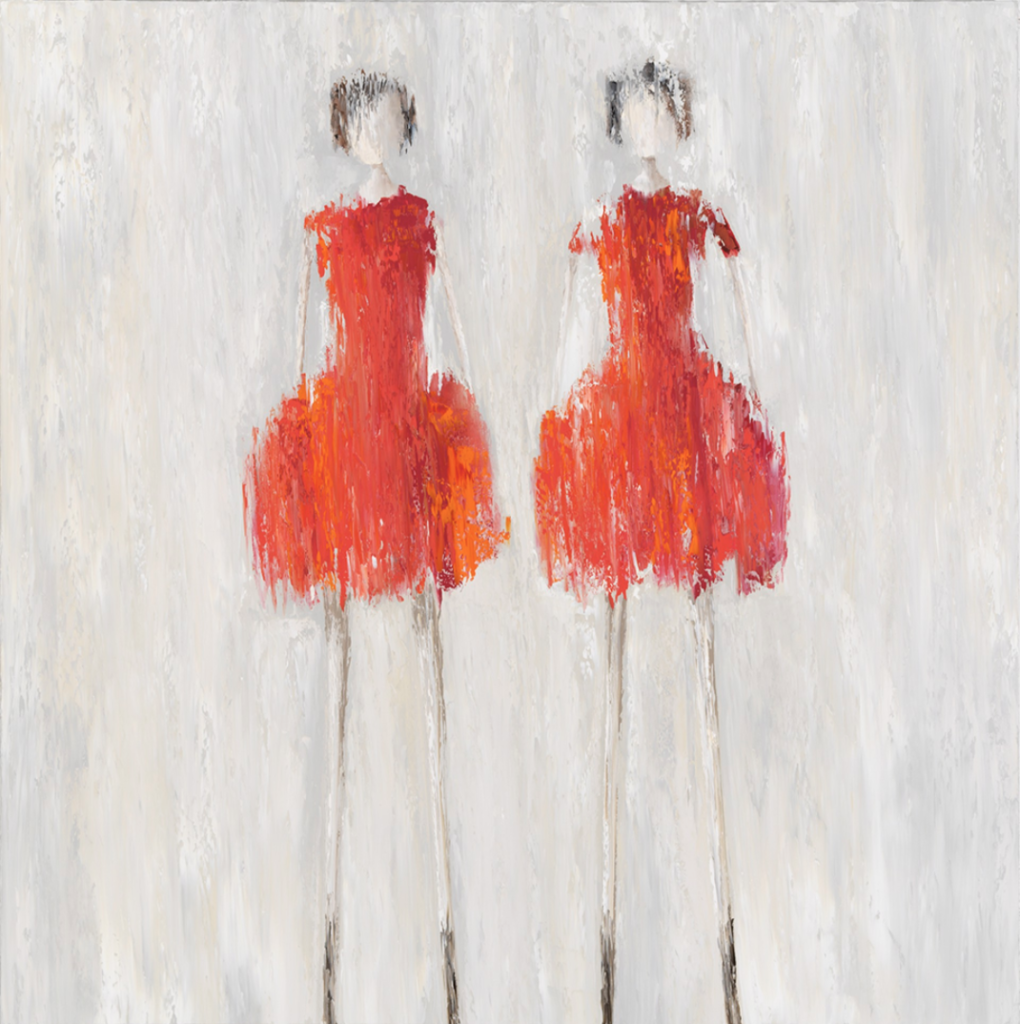 René Romero Schuler's Shimmers, 2019
Oil On Canvas.
