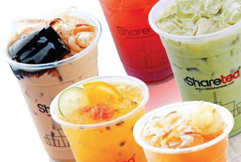 ShareTea offers specialty pearl milk tea drinks, fruit teas and ice blended slushies.