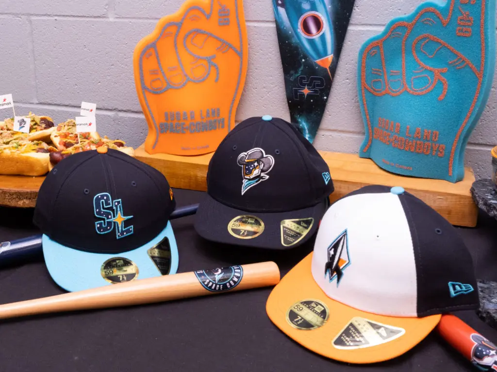 Are you into the Space Cowboys? It is something of a break from minor league baseball traditions. (Photo by F. Carter Smith)