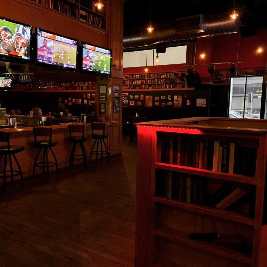 Library Bar serves up booze for the bookworm.