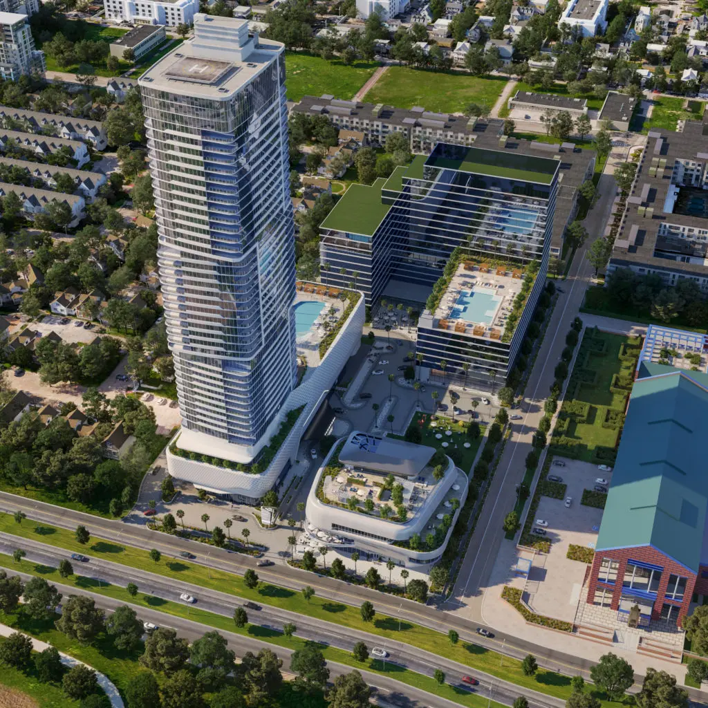 Rendering of The Allen Phase 2, a project of DC Partners (Photo by Anthony Rathbun)