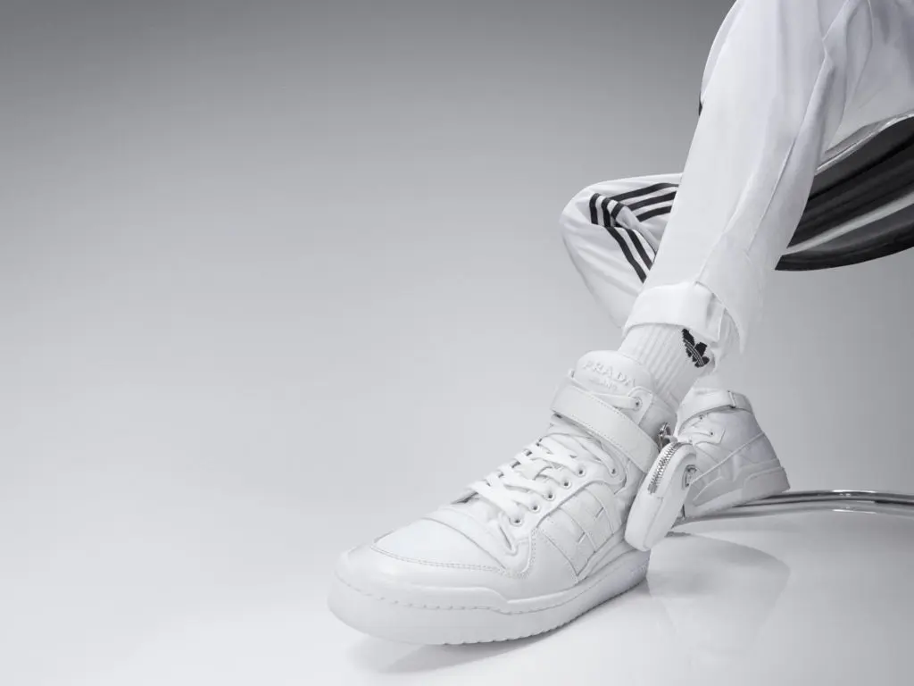 adidas for Prada Re-Nylon Forum sneakers, $850 (Photo by Jonathan Baron)