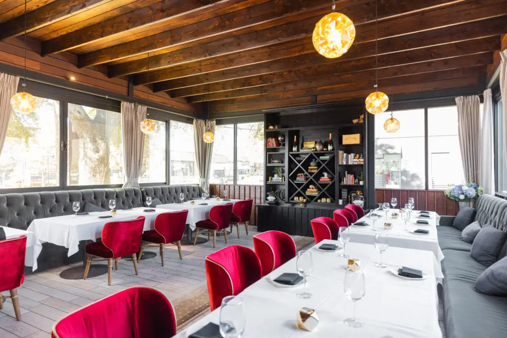 Wits includes a private area that seats 40 people and semi-private chef's table. (Photo by Kathy Tran)