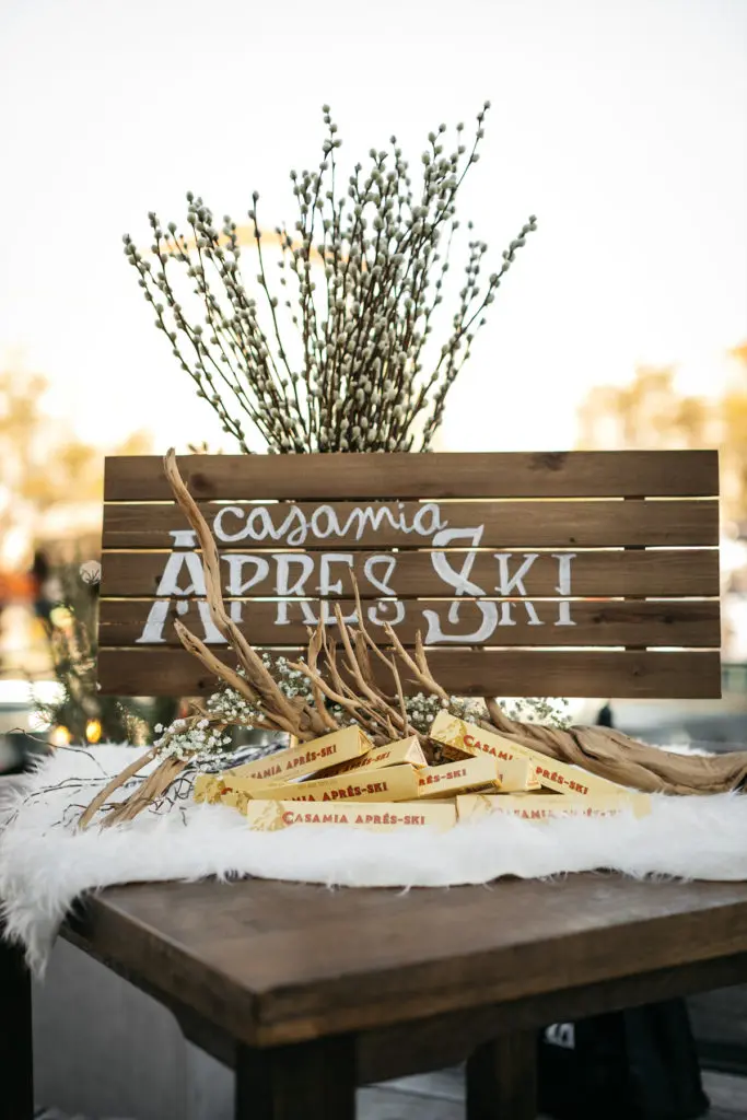 To celebrate the brand's latest tabletop collection, Aprés Ski, the duo behind Casamia hosted a late-afternoon get together in Dallas’ Highland Park Village. (Photo by Rebecca Patton of Beckley)