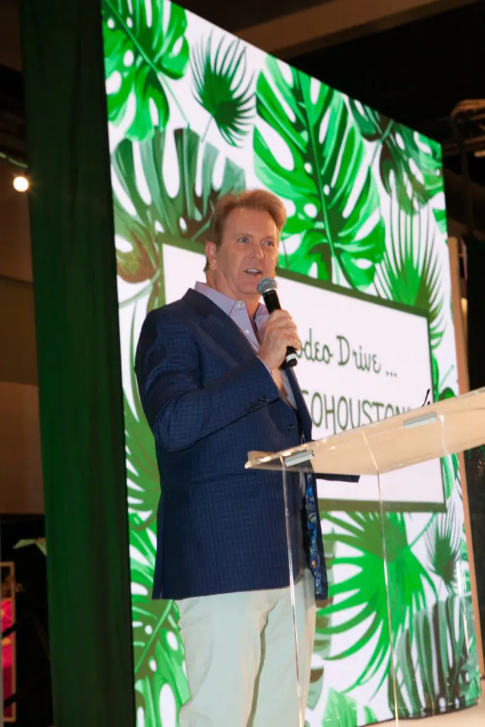 KPRC Channel 2 meteorologist the Frank Billingsley emcees the HLS&R Trailblazers Awards luncheon