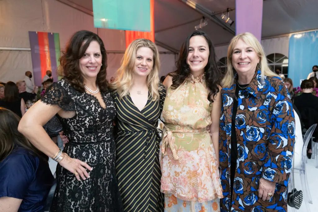 CAMH Another Great Night co-chairs Isabel Lummis, Elisa Pye Frances Lummis, Nancy Abendshein (Photo by Daniel Ortiz)