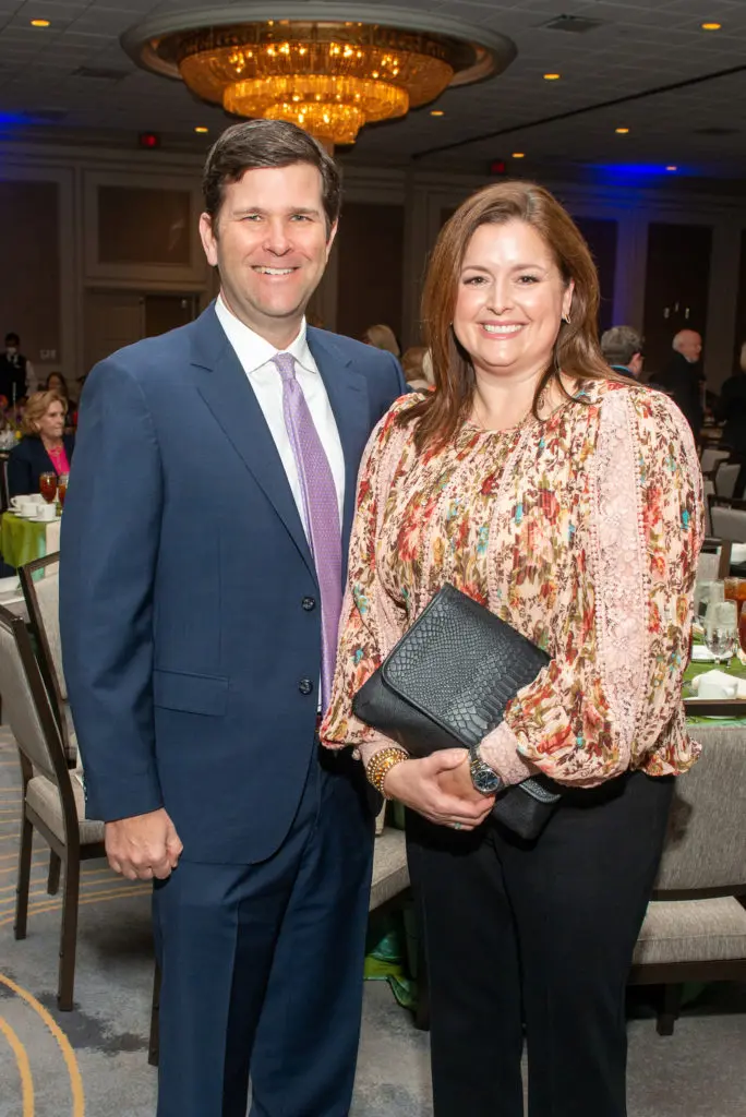 Charlie & Susan Neuhaus at the Bo's Place luncheon. (Photo by Jacob Power)