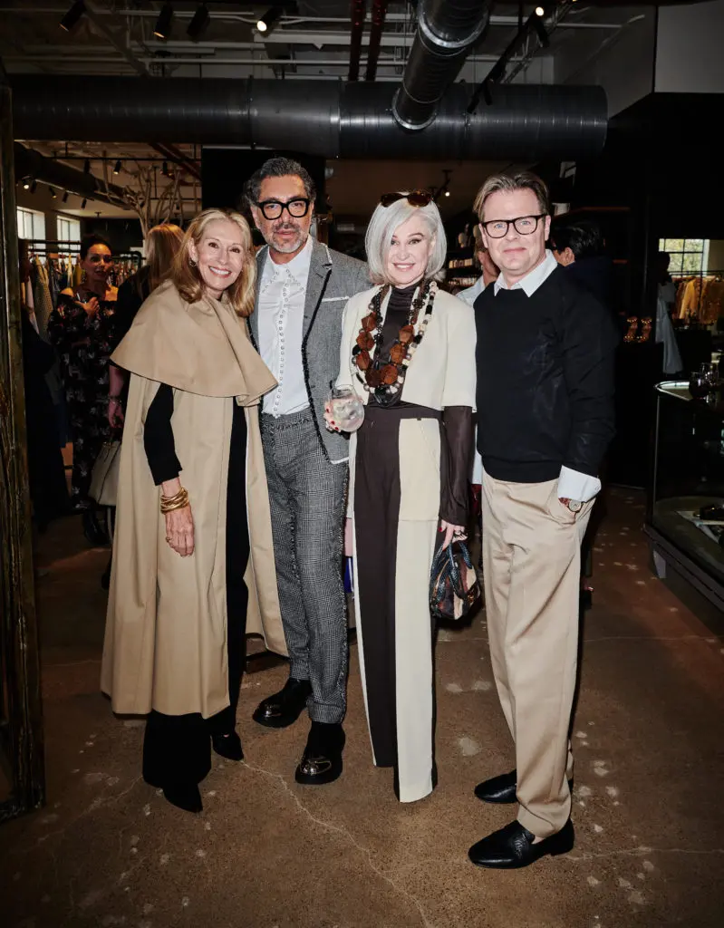 Cindy Rachofsky, Ceron, Becca Cason Thrash, Adam Lippes (Photo by Jonathan Zizzo)