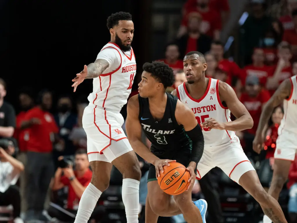 University of Houston Cougars men’s basketball team defeated the Tulane Green Wave, Wednesday night at the Fertitta Center February 2, 2022.