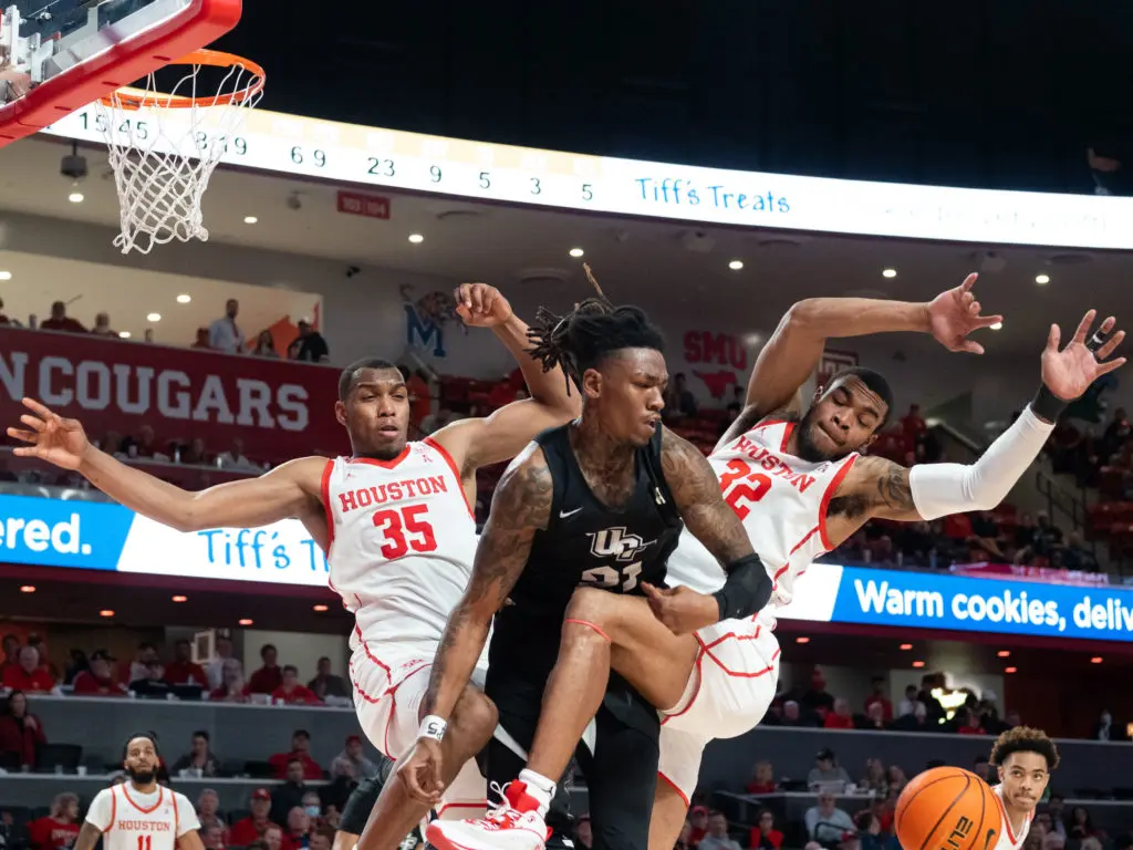 If you're going to play Houston, you're going to be in for a physical battle. As UCF learned. (Photo by F. Carter Smith)
