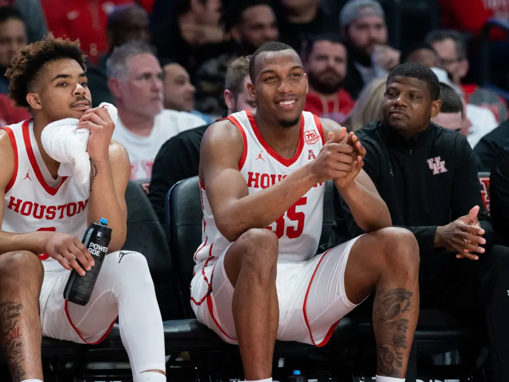 University of Houston forward Fabian White Jr. is making his last season in college mean plenty. (Photo by F. Carter Smith)