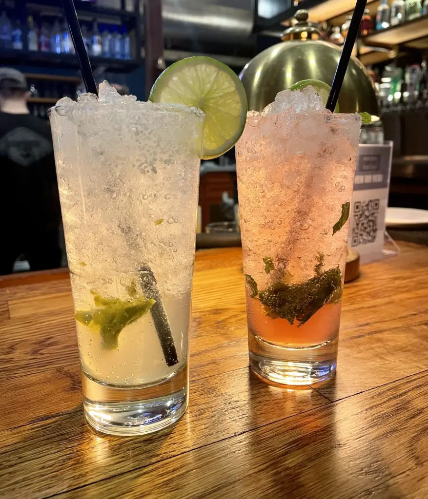 Courtside Kitchen serves up pickleball and ranch waters on tap. Photo by Courtney Dabney.