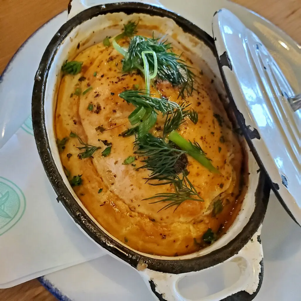 Crawfish Pie by Joe Cervantez