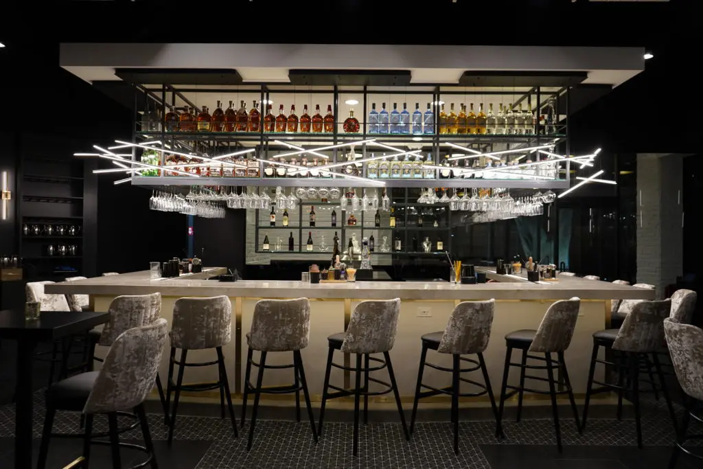Collaborative Projects transformed the former Indian restaurant into an all-American speakeasy. (Photo by In-House Social)