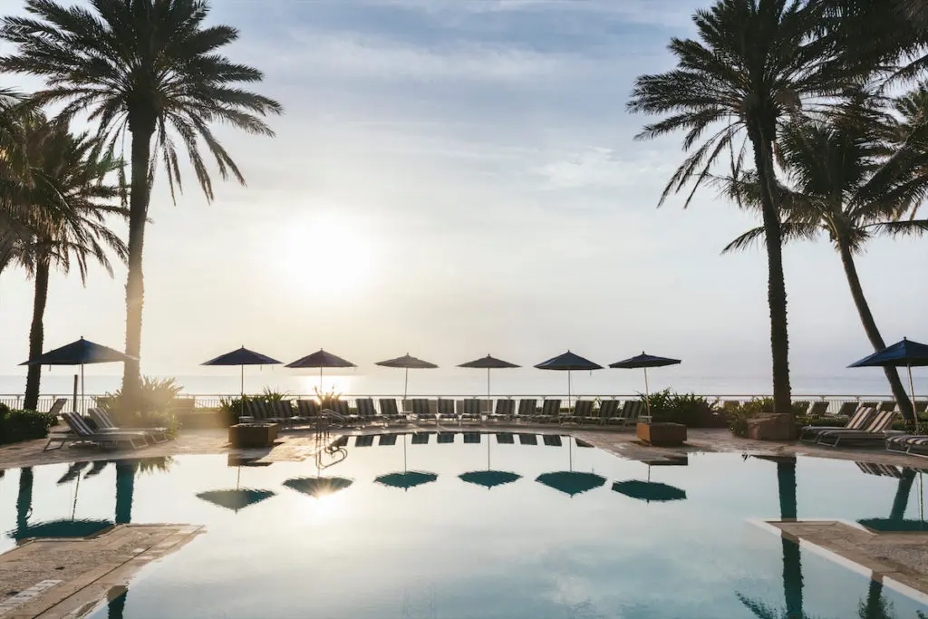 Ocean views from the pool, what more could you want?  (Photo by Moris Moreno)
