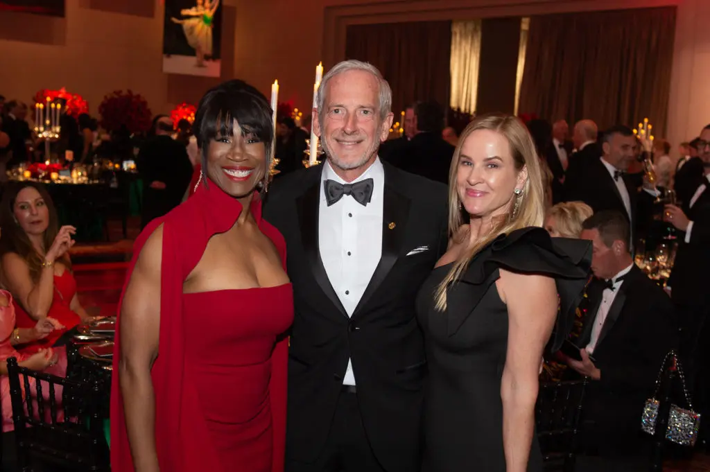 Lauren Anderson, Edward & Deborah Koehler (Photo by Wilson Parish)