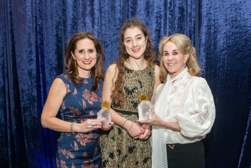 Bo's Place luncheon honorees Rebecca Taylor and Christyn Taylor, Heart of Gold presenting sponsor Sue Smith (Photo by Jacob Power)