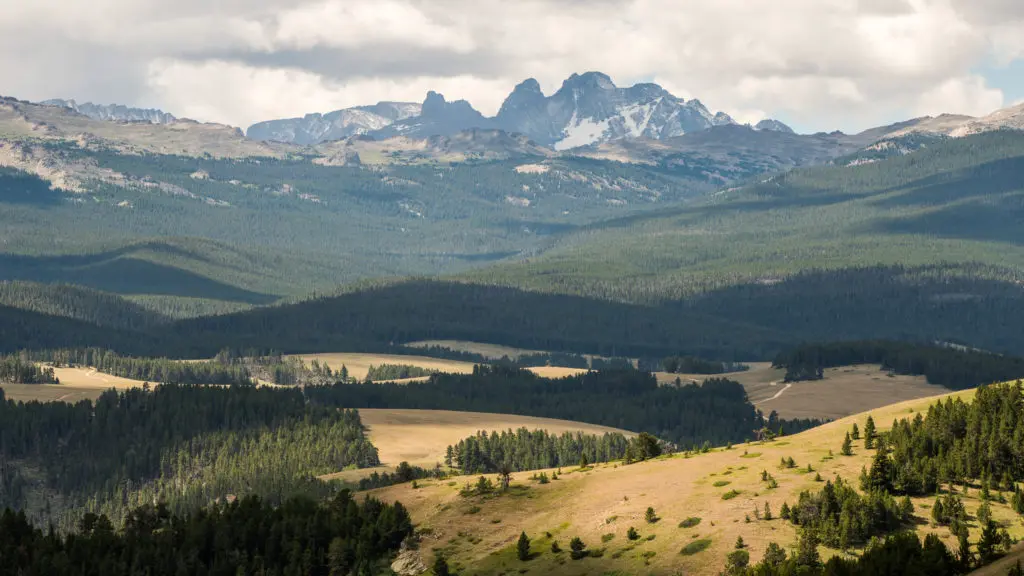 Sheridan sits at the base of the Bighorn Mountains and is home to the first due ranch in the United States. (Courtesy Visit Wyoming)