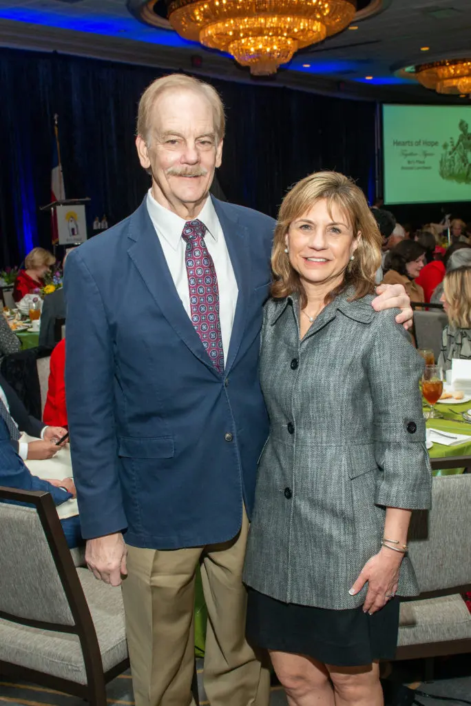 Allen & Sherrie Gibson at the Bo's Place luncheon (Photo by Jacob Power)