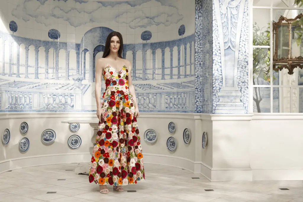 Florals take center stage with alice + olivia this season.
