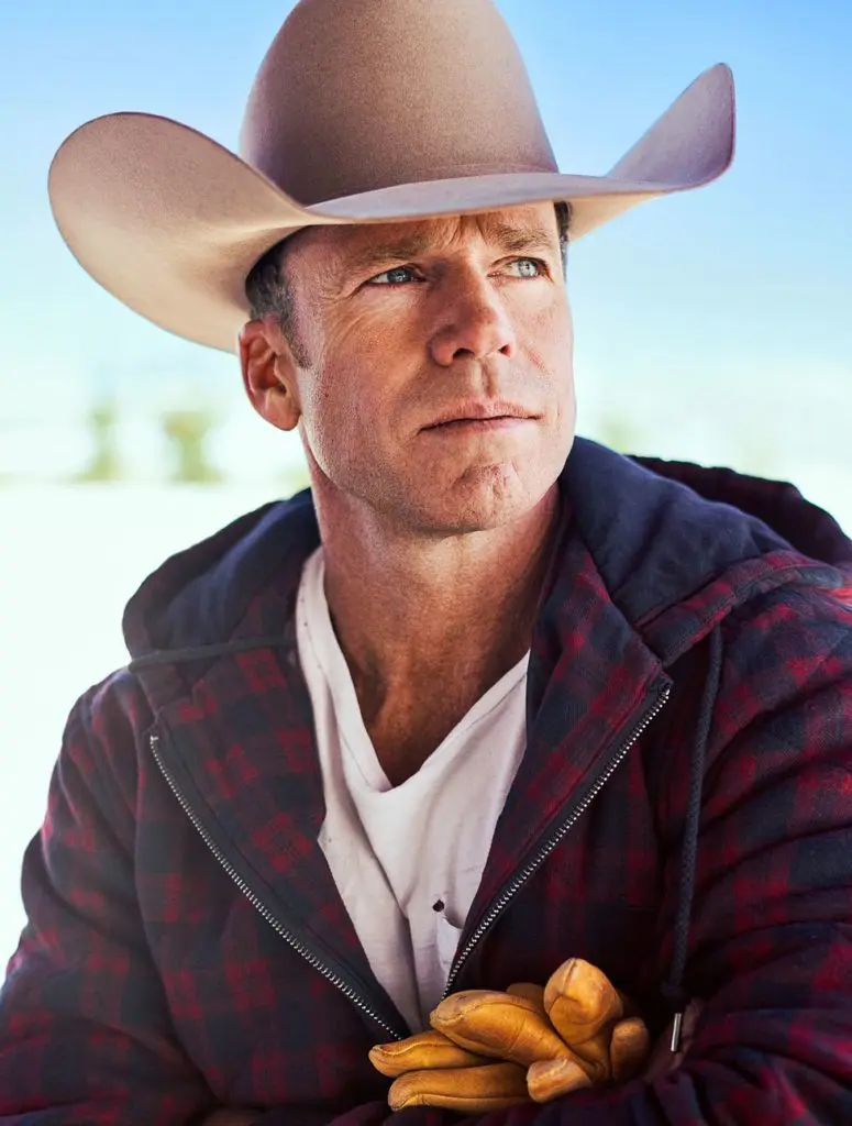 Taylor Sheridan is one of the world's busiest TV show runners, but he's not all hat. (Courtesy Greeley Hat Works.)
