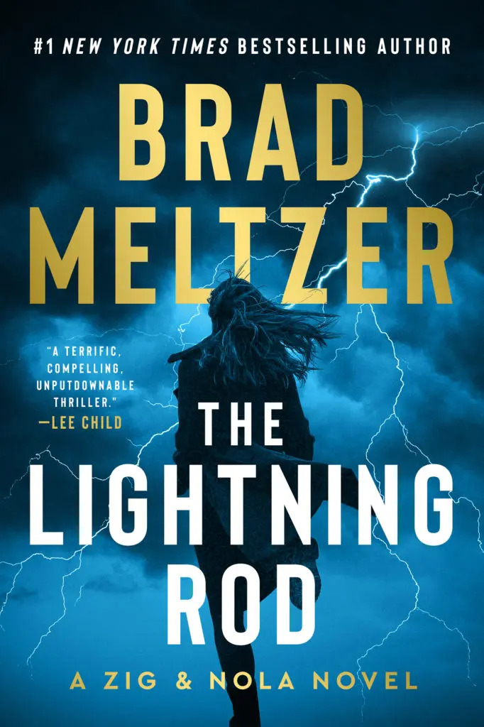 Brad Meltzer's latest book will be his topic during the Celebration of Reading benefiting the Barbara Bush Houston Literacy Foundation.