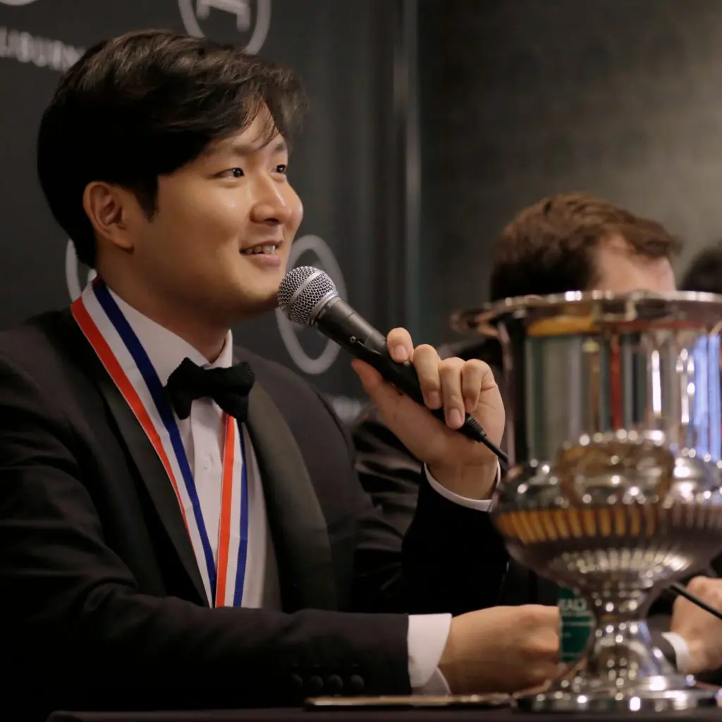Yekwon Sunwoo was the gold medalist at the 15th Cliburn competition in.2017.