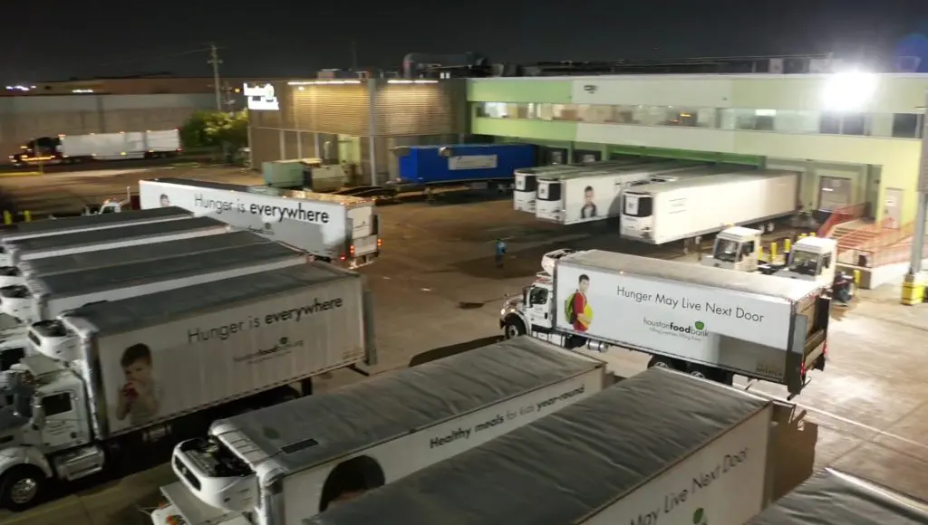 In response to Hurricane Laura, relief loads were distributed by the Houston Food Bank. (Photo: The Houston Food Bank) (Photo by The Houston Food Bank)