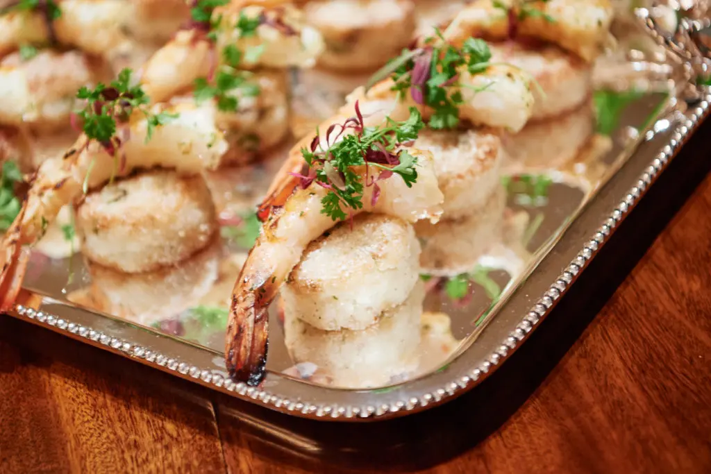 Cassandra Tomassetti prepared a delicious array of appetizers, entrees and mini sweets (Photo by Jonathan Zizzo )