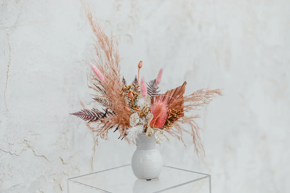 billie ball co natural dried flowers colorful