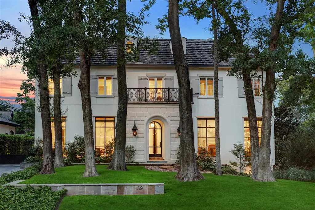 The 8,435 square foot dwelling at 59 Tiel Way in River Oaks commanded the highest sales price in Houston in January.