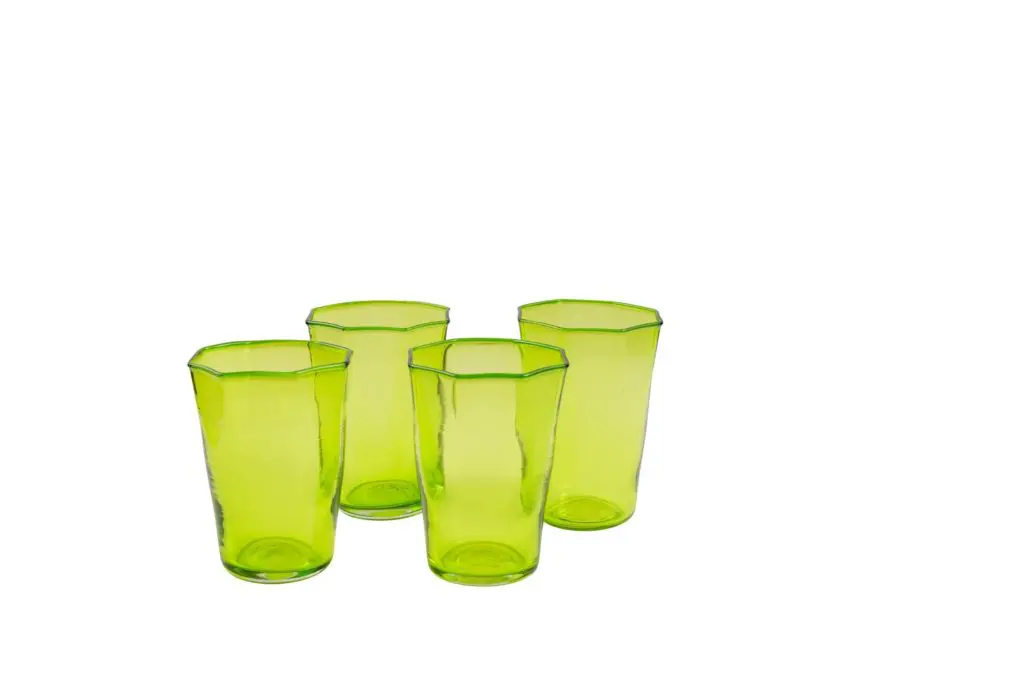 Casa Branca Venetian tumblers at The Conservatory on Two pop-up, which runs through March 18