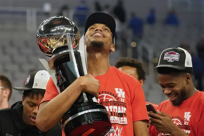 Fabian White Jr. won the Most Outstanding Player Award at the AAC Tournament after battling through back pain to bring another big trophy home to Houston.
