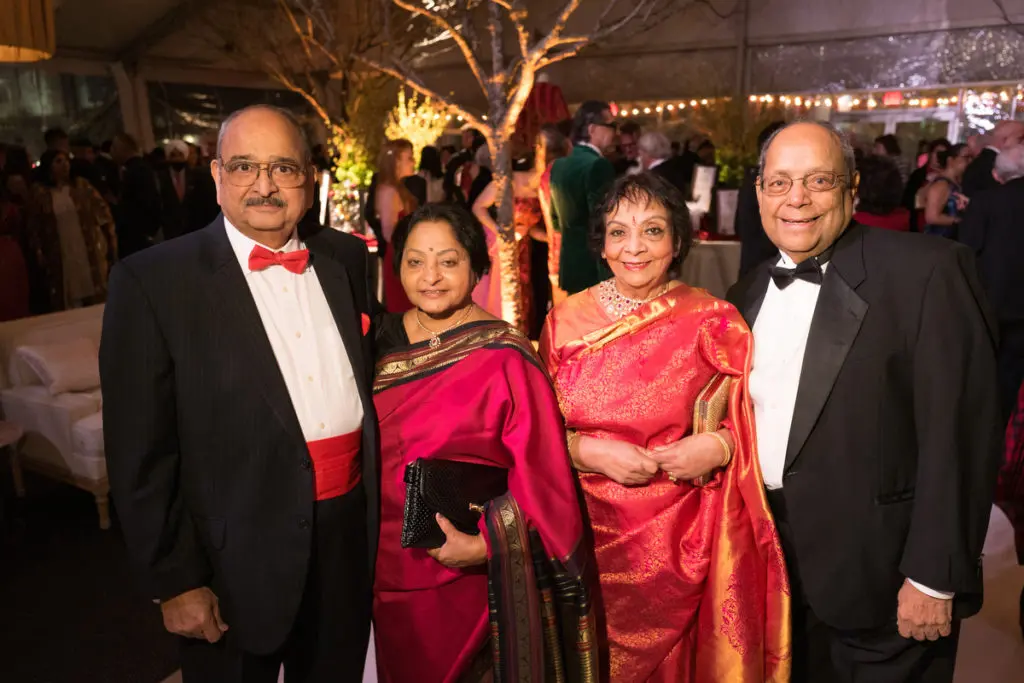 Sundaresa & Prabha Bala, Leela & Nat Krishnamurth (Photo by Daniel Ortiz)