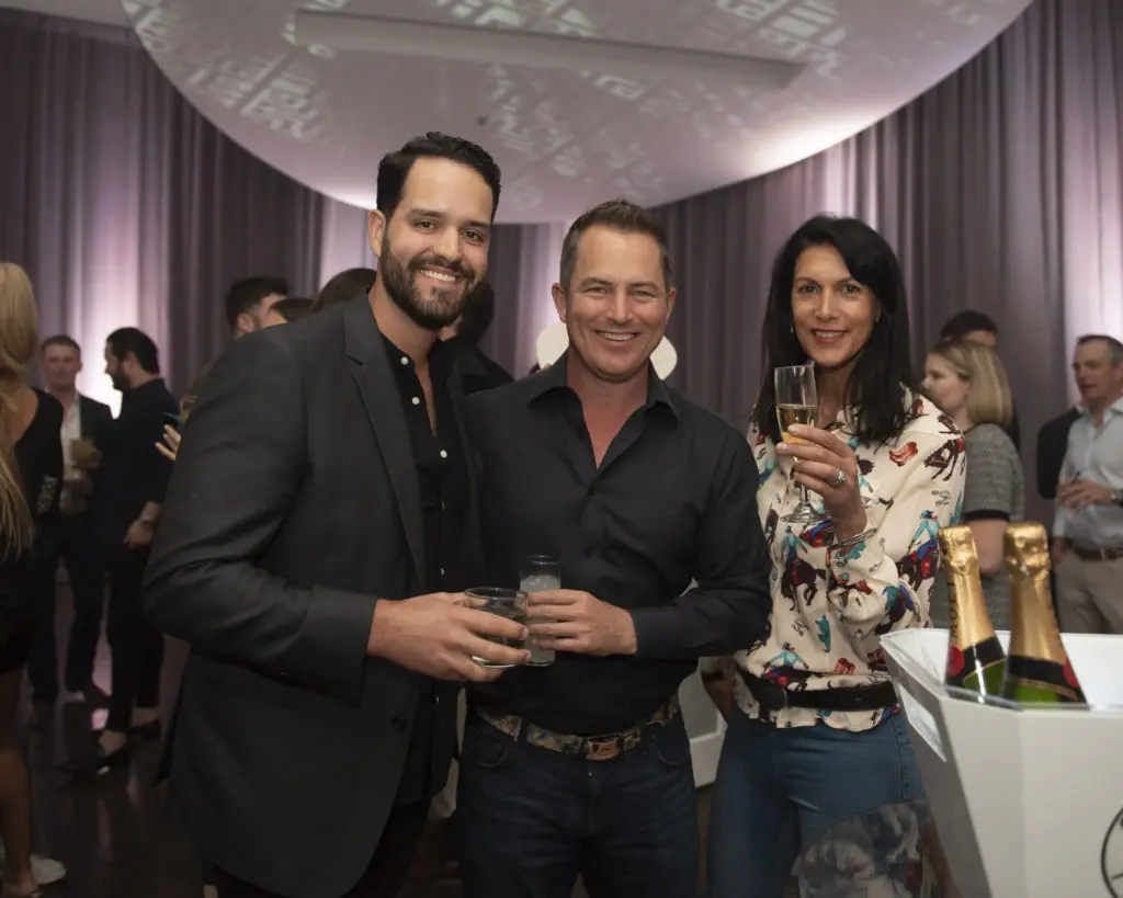 Scott Everett, Peter McGuire, Tracey Jacobson. (Photo by Tamytha Cameron)
