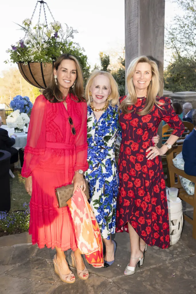Marisa Selkirk, Charlotte Tripplehorn and Conor Rainbolt at An Evening in the Garden. (Photo by Ellman Photography)